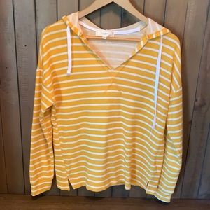 long sleeve striped sweater